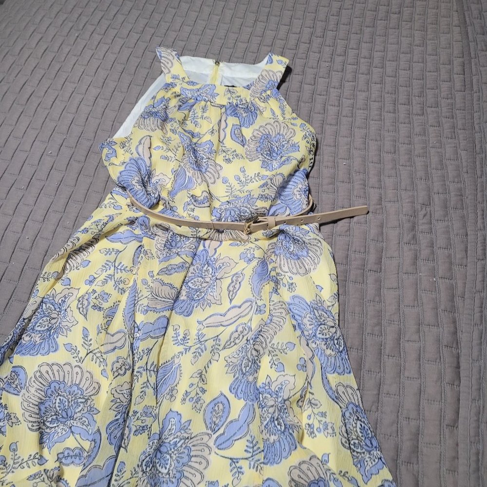 Tommy Hilfiger summer yellow dress size S - Picture 4 of 16